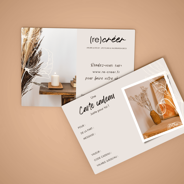 Offrir une carte cadeau