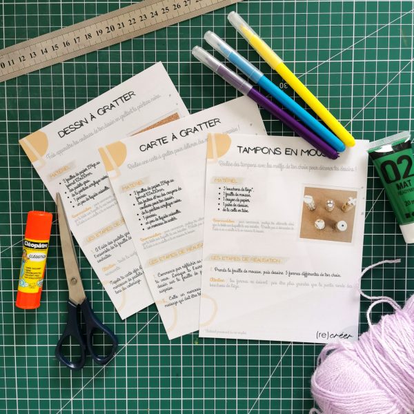 Kit de Tutoriels d&rsquo;Activités Créatives Enfants | 10 jours